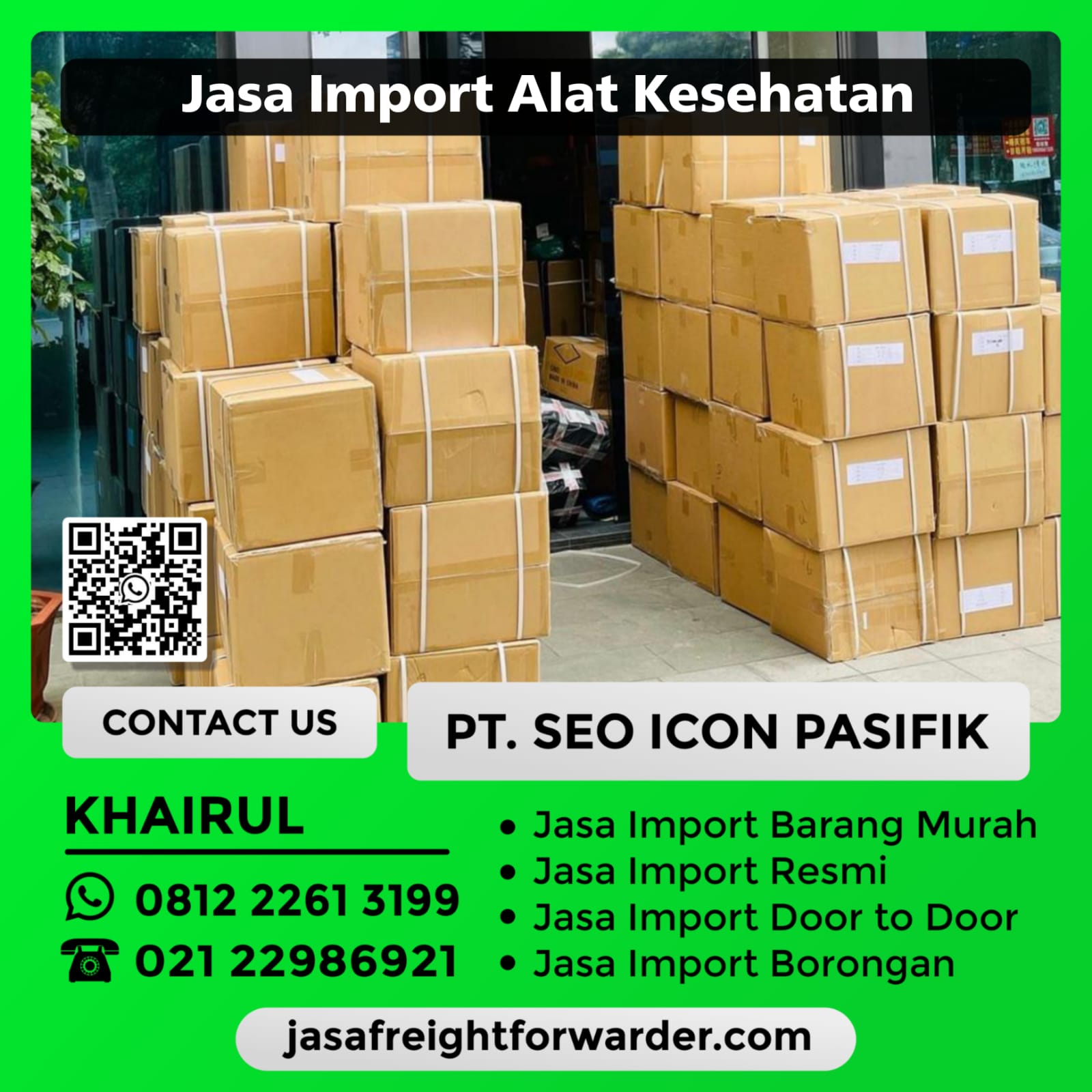 Jasa Import Alat Kesehatan Dari Pakistan